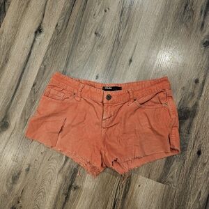 BDG Orange Jean Shorts